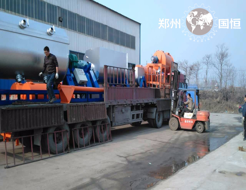 真石漆攪拌機(jī)發(fā)貨現(xiàn)場