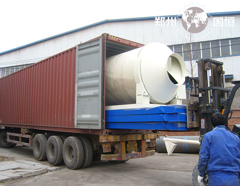 滾筒式玻化微珠保溫砂漿混合機發貨現場 滾筒式玻化微珠保溫砂漿混合機發貨現場